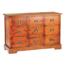 Village furniture 9 drawer mission chest furniture