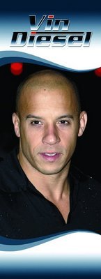 Vin Diesel-slim Calendar