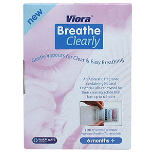 Viora Breathe Clearly has been specially formulated for children and adults as an aid to restful