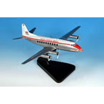 A collector quality Bravo Delta scale model of the Vickers Viscount in British European Airways` liv