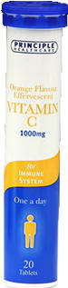 Vitamin C Effervescent 20s by Principle Healthcare