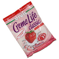 VIVIL Creme Life Classic Sugar Free Strawberries and Creme Candy 60g: Express Chemist offer fast delivery and friendly, reliable service. Buy VIVIL Creme Life Classic Sugar Free Strawberries and Creme Candy 60g online from Express Chemist today! (Bar