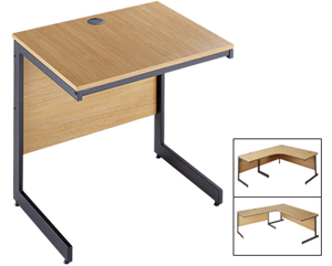 Unbranded VL assembled C-leg extension table