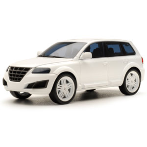 Norev has announced a 1:18 scale replica of the 2008 Volkswagen Touareg P24 finished in white.