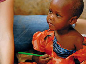 Unbranded Volunteer with disadvantaged children in Zanzibar