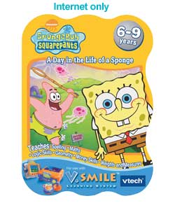 Unbranded VSmile SpongeBob Software
