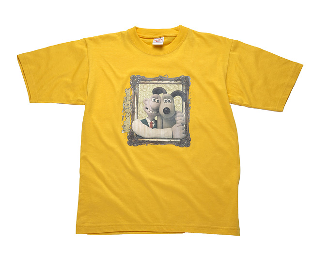 Unbranded W and G Portrait Tee-Kids Large 5-6yrs-Yellow