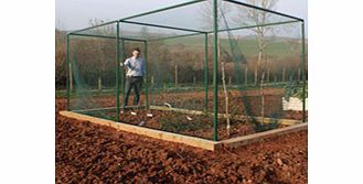 These sturdy and robust 2m (66) high walk-in crop cages offer ideal protection for large fruit and vegetable gardens. Made from high grade square aluminium tubing  with push-fit steel reinforced joints  they can be easily extended in 2-metre modules 