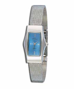 Watch Out Ladies Quartz Watch with a Blue Dial
