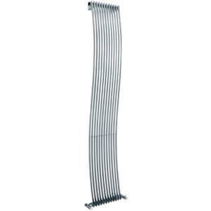 - Stainless Steel Wave Designer Radiator   - Dimensions: 1 800mm High x 330mm Wide  - Number of colu
