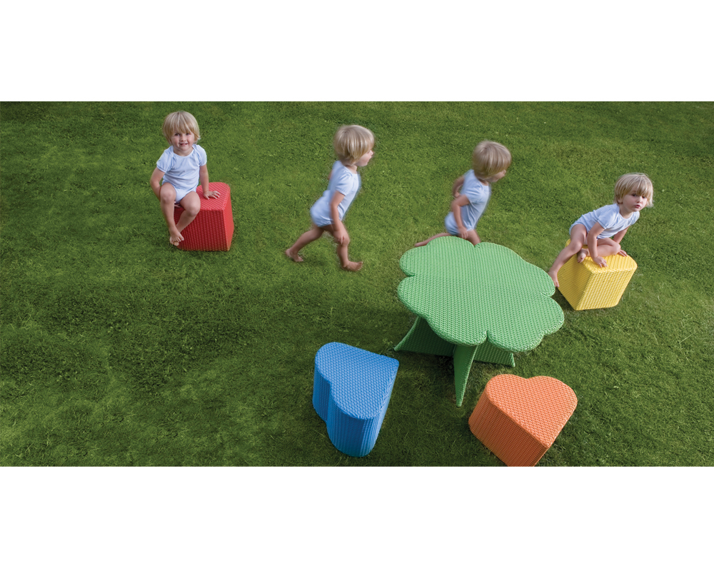 An alternative to all the garish plastic kids furniture out there, this gorgeous looking childrens t