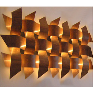 Unbranded Weave Wall Lights (Large Copper)