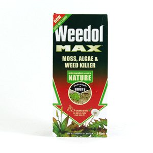 Unbranded Weedol MAX Moss Algae and Weedkiller - 1 litre