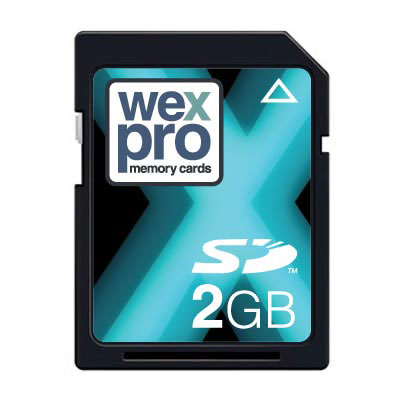 The WexPro 2GB 55x speed Secure Digital card is perfect for your digital compact camera or DSLR as w