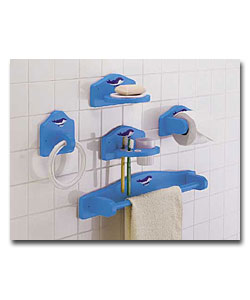 Whale 5 Piece Bathroom Set