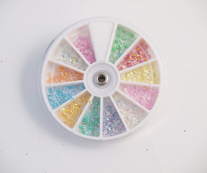 Unbranded Wheel of Bunnies and Hearts for Nail Art Designs