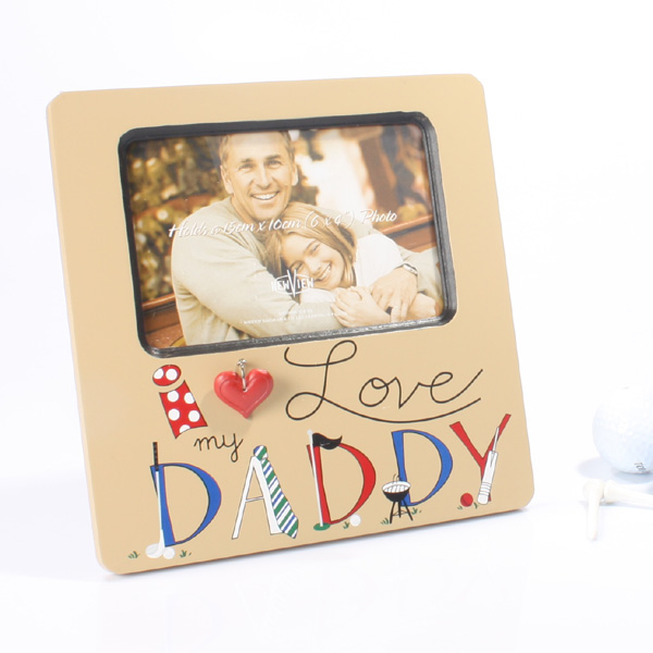 Unbranded Whimsy Words Daddy Photo Frame