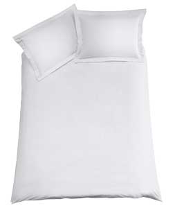 Unbranded White Egyptian Cotton Duvet Cover - Kingsize