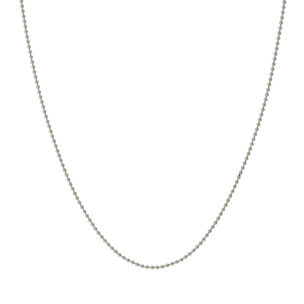 Unbranded White Gold Ball Chain