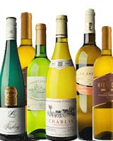 White, Light Relief Case 12-bottles, 2 of each wine