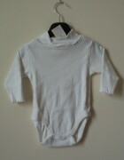 Ex-gap white long sleeved body with polo neck