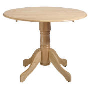 Unbranded Whitton pedestal dining table, natural