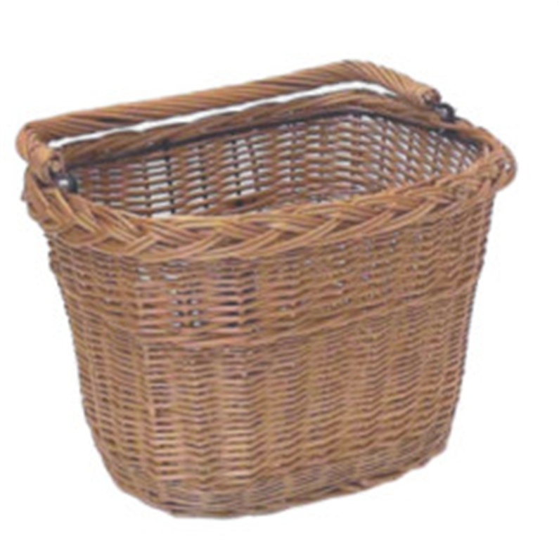 Constructed from high quality willow, Finished with a natural colour varnish, Basket is easily