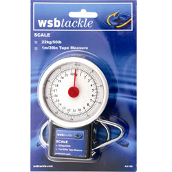 Unbranded Wide Dial Scale 50lb and Tape Measure