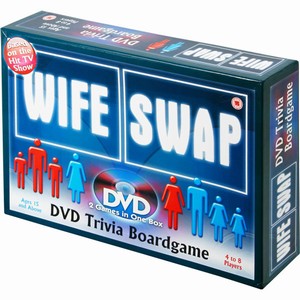 Wife Swap DVD Trivia Board Game