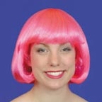 Wig - Bob - Bright Pink