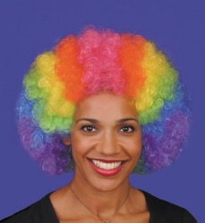 Wig - Pop - Rainbow Clown