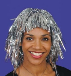 Wig - Tinsel - Silver