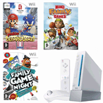 Unbranded Wii Console   Mario and Sonic   Hasbro Family
