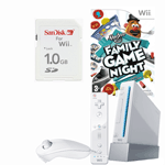 Unbranded Wii Console with Hasbro Family Game Night