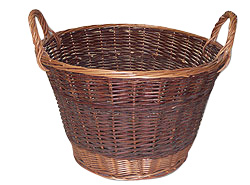 Control the clutter of your firewood whilst adding style to your room. This charming rustic wicker