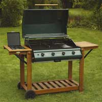 Winchester 4 Burner Hooded Gas Barbecue