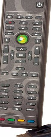· Remote controller and IR receiver for PCs and laptops · Control Windows Media Centre or Windows 