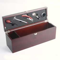 Wine Box and Bar Set