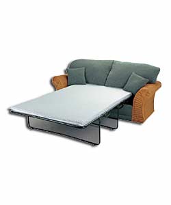 Winslow Green Metal Action Sofabed