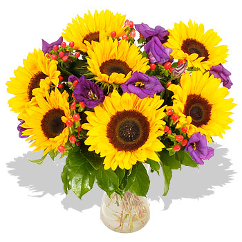 Unbranded Winter Sunflower Bouquet - flowers