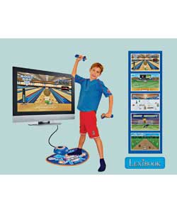 The wireless TV console for all young sports fans!5 interactive and exciting sports challenges- hors