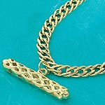 Womens 9ct. Celtic T-Bar Collar / Bracelet