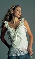 Womens Frill Blouse