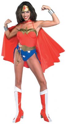 Part of the Justice League this Classic Wonderwoman costume is the perfect superhero costume Small: