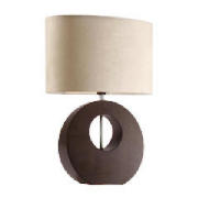 Unbranded Wooden Base Table Lamp