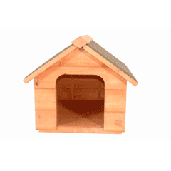This flatpack traditional Wooden Dog Kennel is made from shiplap boarding to ensure that your dog is