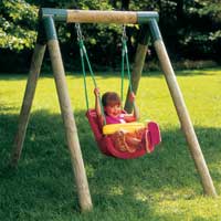 Wooden Toddlers Swing