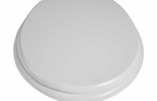 Unbranded Wooden Toilet Seat - White
