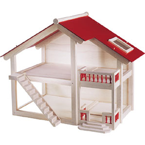This wooden dolls house will provide hours of fun