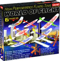 build & fly 6 airplanes & learn the principles of aerodynamics